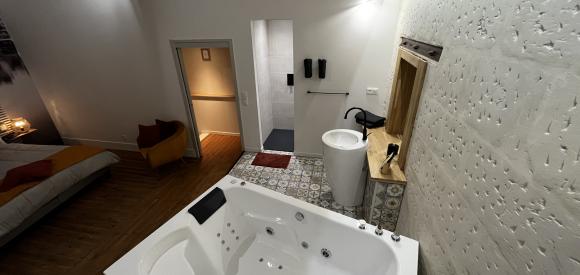 Appatement cocooning avec spa, Saumur, Maine et Loire