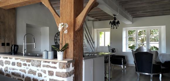 Villa Chic et Romantique indépendante avec sauna / hammam et Jacuzzi privatif, Mayenne